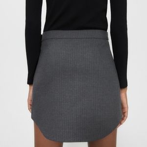 Zara Pinstripe Mini Skirt NWT